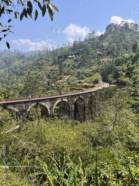 Fototapeta most Nine Arch Bridge Sri Lanka