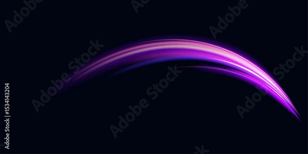 Fototapeta Speed connection vector background. Vector swirl trail effect. Abstract vector fire circles, sparkling swirls and energy light spiral frames. Database fast data transfer acceleration.