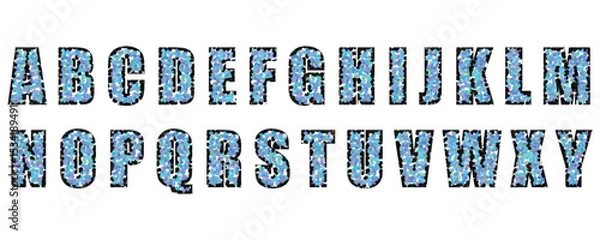 Obraz alphabet of letters
