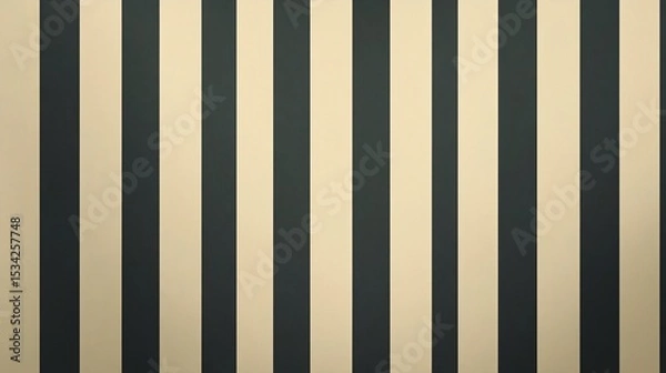 Obraz Elegant Black and Beige Striped Pattern Background for Modern Design Projects