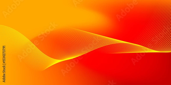 Fototapeta Soft textured red and yellow gradient color. background for banner, wallpaper, landing page, poster.