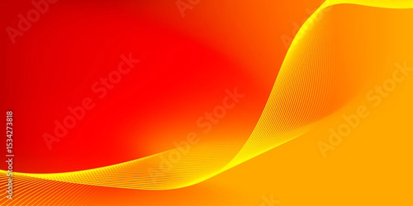 Fototapeta Soft textured red and yellow gradient color. background for banner, wallpaper, landing page, poster.