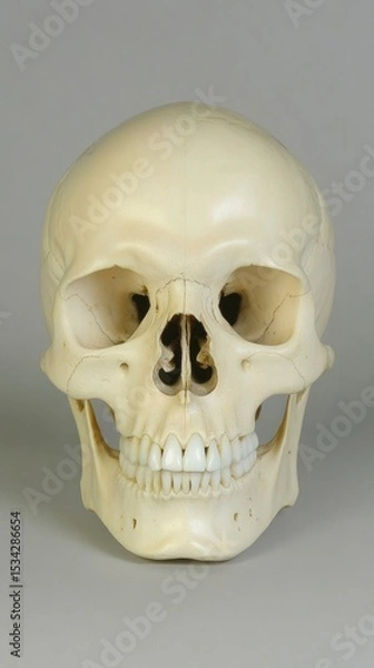 Fototapeta Human Skull Model Detailed Anatomical Representation