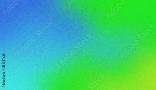 Fototapeta Abstract blue to green gradient background texture