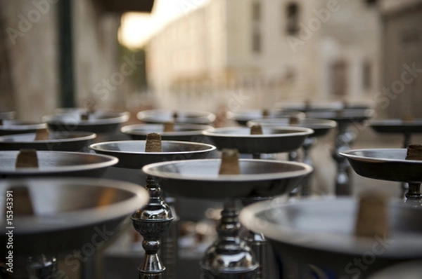 Fototapeta Nargileh, Shisha in Aleppo, Syrien