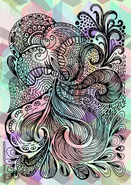 Obraz abstract colorful background