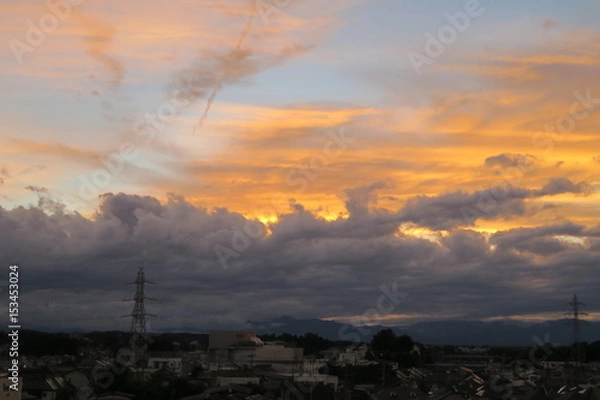 Fototapeta 黄昏時