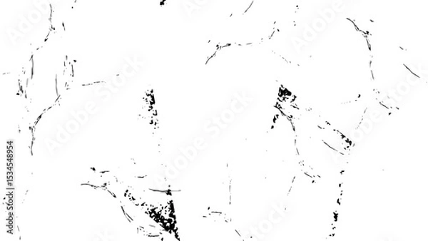 Fototapeta Grunge texture white and black. Sketch abstract to Create Distressed Effect white vintage of cracked concrete scribble effect background pattern. abstract, dirty, background, white, texture, sketch