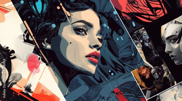 Fototapeta A more advanced tool for creating vector-based graphics, logos, and illustrations. 