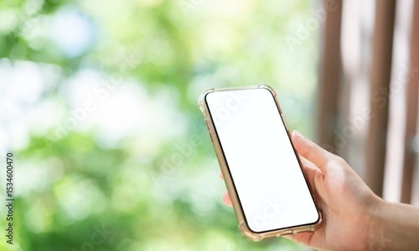 Obraz mobile phone in hand