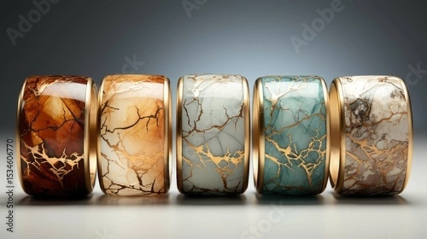 Fototapeta chocolate candy canes