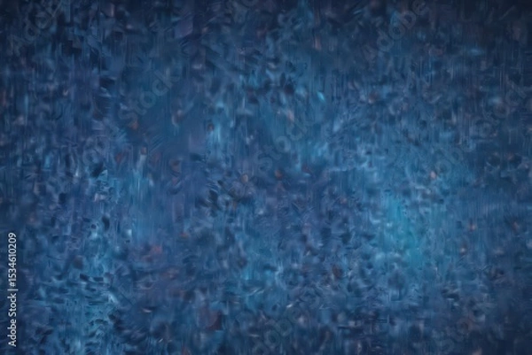 Obraz Abstract blue pixelated background texture, digital art , night, grid