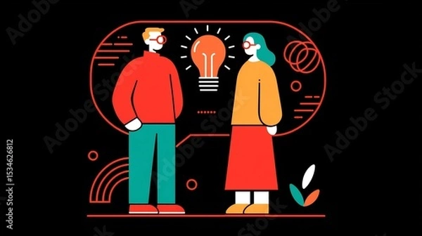 Obraz Business strategists developing plans market expansion and growth business strategy development concept