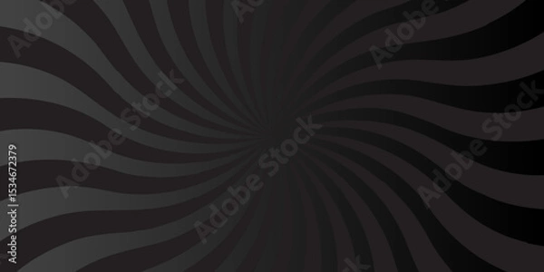 Obraz Sunburst beam light vintage shine and graphic summer explosion pattern. black and gray bright sunrise isolated glow striped texture background.	