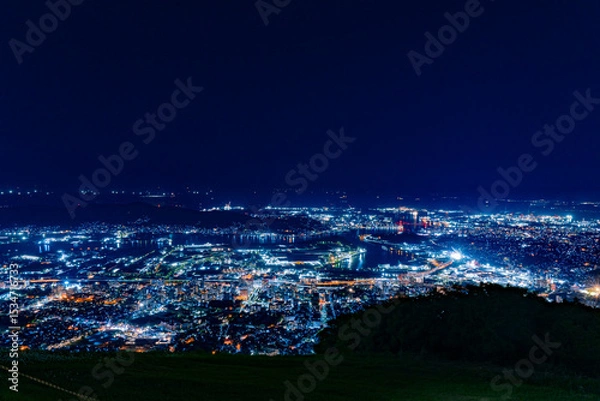 Obraz 新日本三大夜景　皿倉山