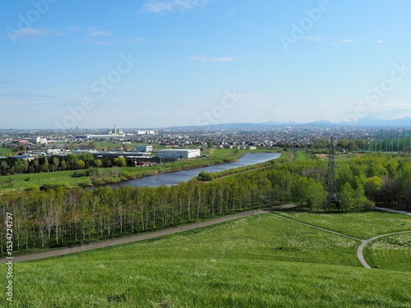 Fototapeta 市街の風景