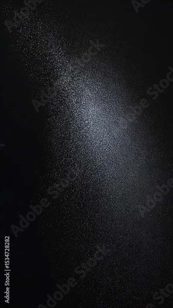 Obraz Scattered light on a dark surface.