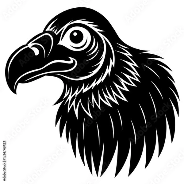 Obraz eagle head vector