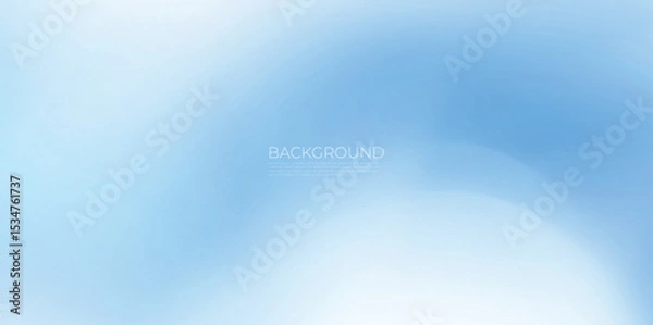 Obraz Abstract blue gradient background with rough bright blue light. Modern sky gradient