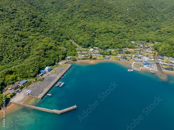 Obraz 奄美大島　宇検村　宇検集落