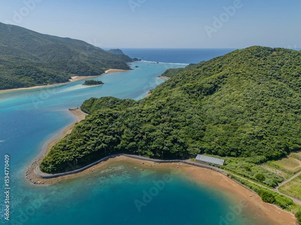 Obraz 奄美大島　宇検村　宇検集落