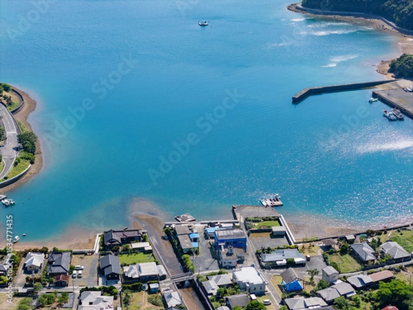 Fototapeta 奄美大島　宇検村　宇検集落
