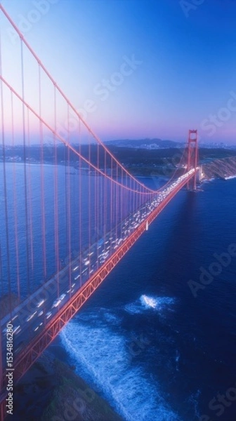 Obraz Golden Gate Bridge at Dawn