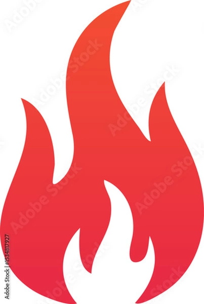 Fototapeta Dynamic Fire Flame