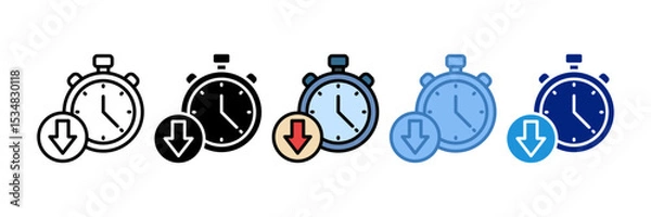 Obraz Downtime Icon Element For Design