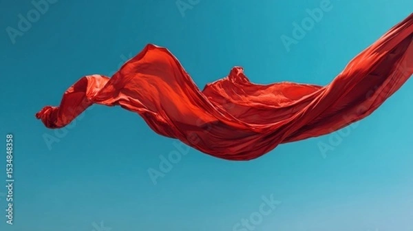 Obraz National flag moving dynamically in the wind