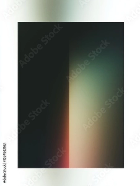 Obraz Abstract Composition with Dark and Blurred Color Gradient