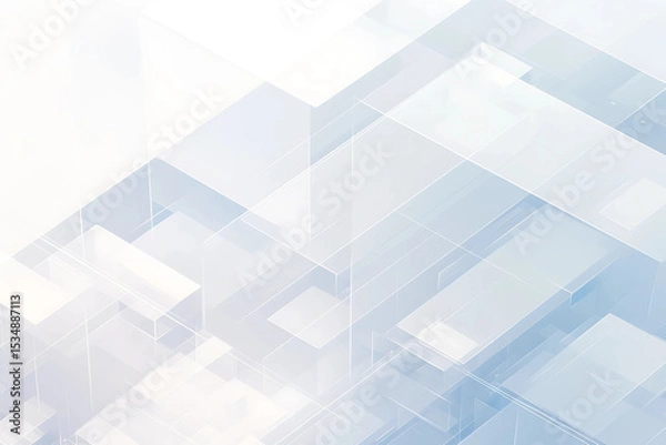 Fototapeta 未来的・幾何学的な図形の背景