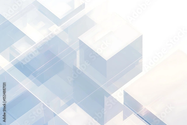 Obraz 未来的・幾何学的な図形の背景