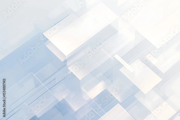 Fototapeta 未来的・幾何学的な図形の背景