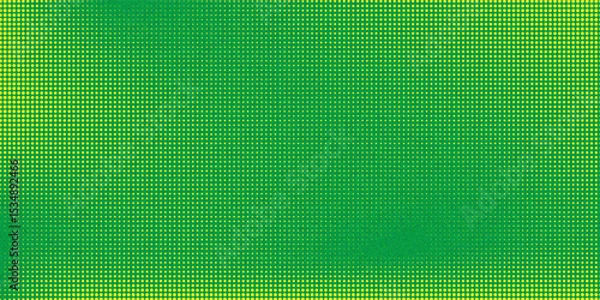 Fototapeta Dots halftone green color pattern gradient texture with technology digital  and grainy background. Dots pop art comics with nature graphic design eps 10.