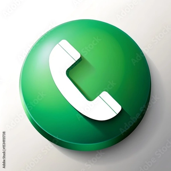 Obraz phone icon button