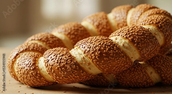 Fototapeta fresh baked bread