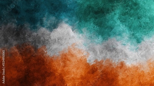 Obraz Tricolor flag in grunge style background for dramatic visual impact
