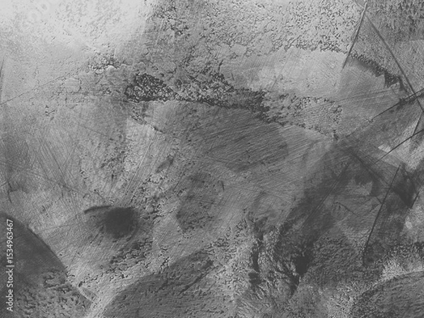 Fototapeta Abstract grunge texture. Gray overlay template. Modern design.
