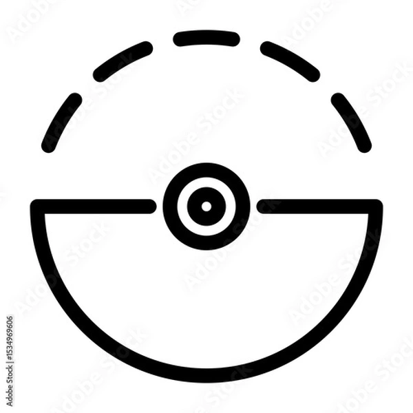 Fototapeta Design and Development. Precision vector icon illustration