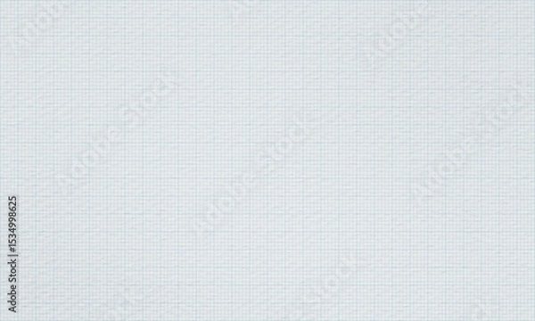 Fototapeta Texture of graph paper, Blue grid line paper sheet
