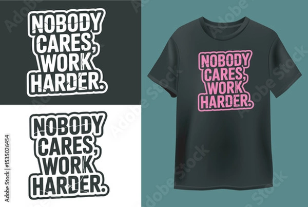 Obraz Modern Trending Motivational T Shirt Design Vector 