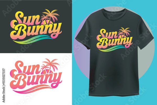 Obraz Modern Trending T Shirt Design Vector 