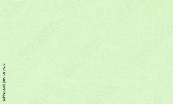 Obraz 白い線が重なり合う淡い緑色の背景