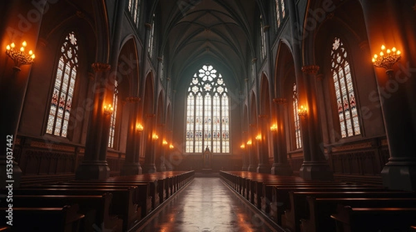 Obraz gothic cathedral