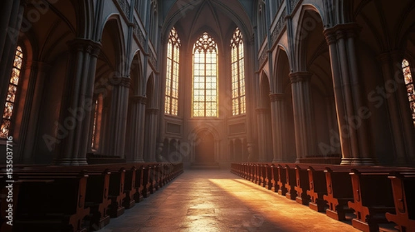 Obraz gothic cathedral