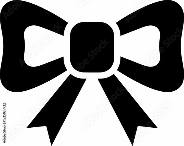 Fototapeta red seal with ribbon