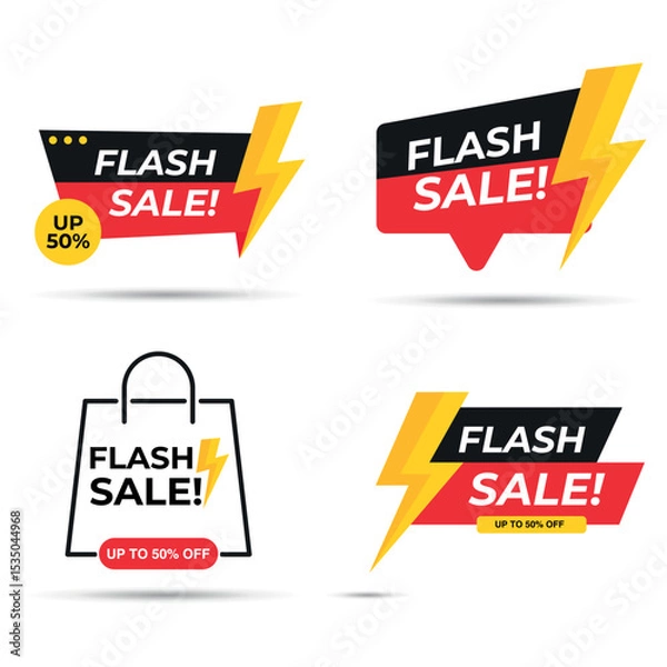 Obraz Flash Sale Tags Set