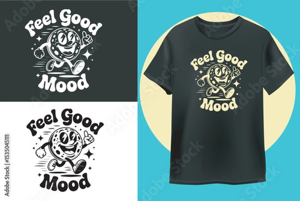 Obraz Modern Trending T Shirt Design Vector 