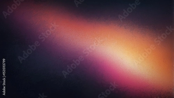 Fototapeta Abstract design with soft, vibrant color gradients.